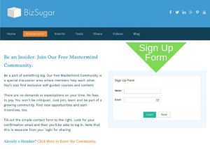 How to Join BizSugar Mastermind Community