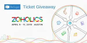 BizSugar Zoholics Ticket Giveaway