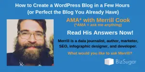 ANSWERS How to Create a Perfect WordPress Blog AMA Merrill Cook