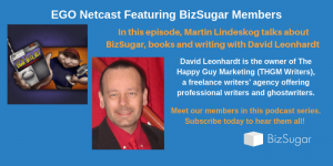 Ego NetCast BizSugar Members David Leonhardt