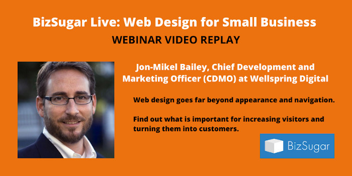Web Design with Jon-Mikel Bailey VIDEO REPLAY