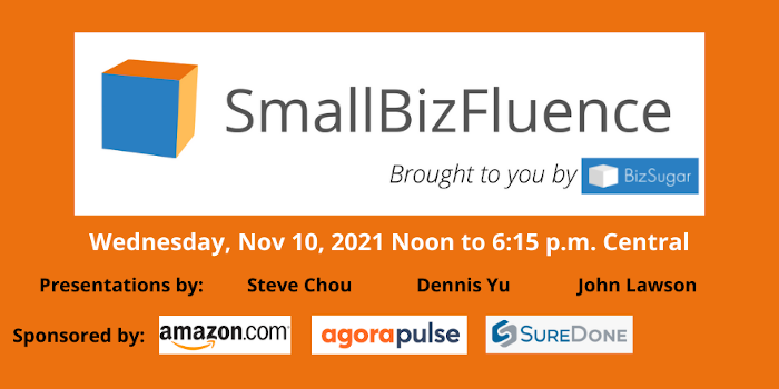 SmallBizFluence Live Event: Increasing Your Small Business Income